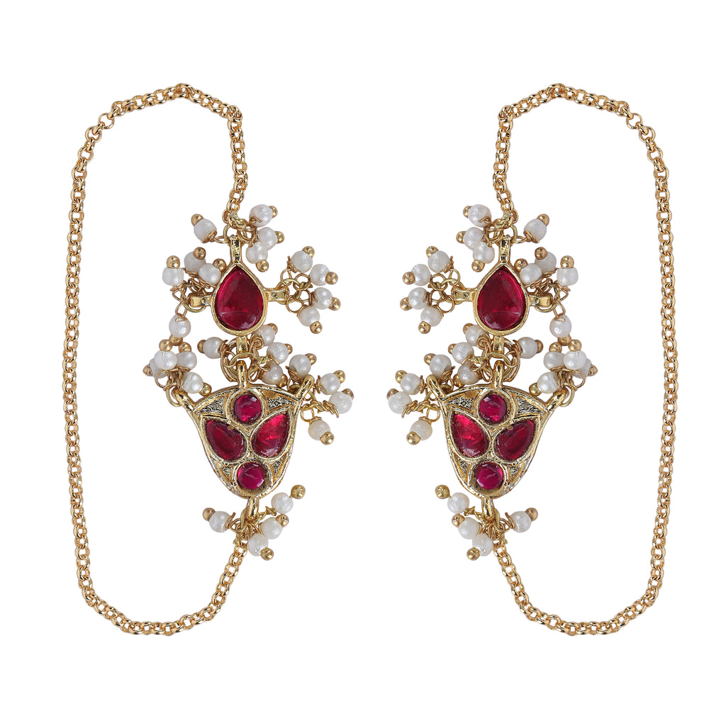 22k Gold Plated Kavya Amvira Kaan Chain