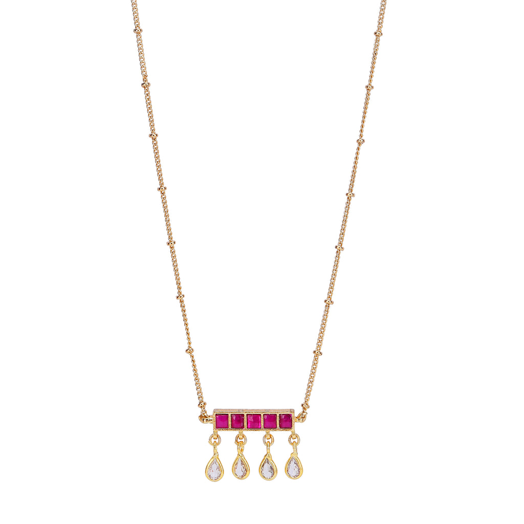 Noor 22 K Gold Plated exclusives Necklace