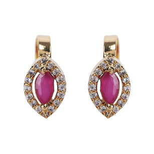 22k Gold Plated Taru Marquise Earcuff