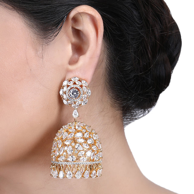 Megha Collection Adhira Zircon Earring