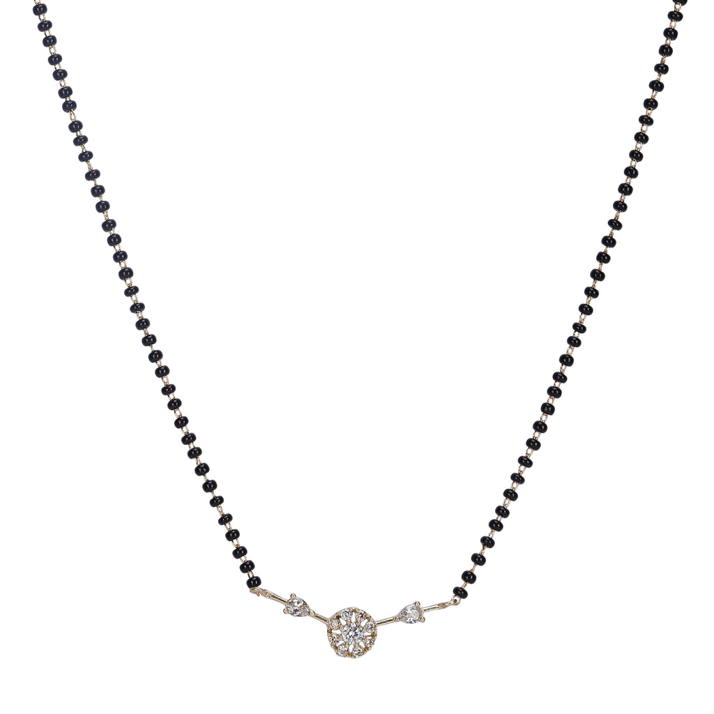 22k Gold Plated Manya Chakrika Mangalsutra