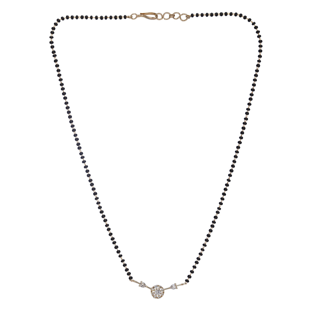 22k Gold Plated Manya Chakrika Mangalsutra