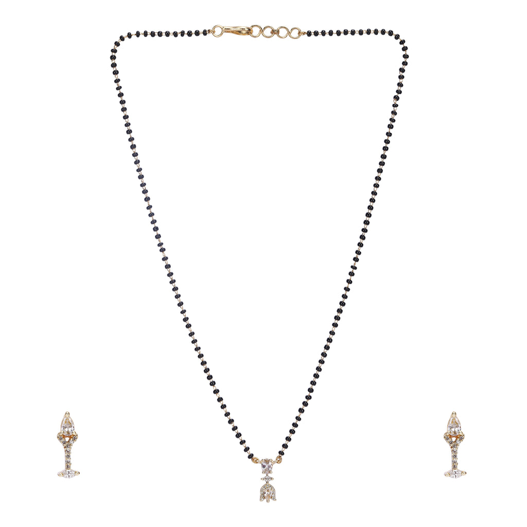 22k Gold Plated Manya Boond Mangalsutra