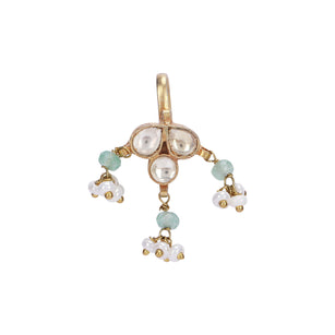 22k Gold Plated Shruti Bell Earcuff