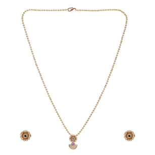 22k Gold Plated Suvarna Mandal Pendant