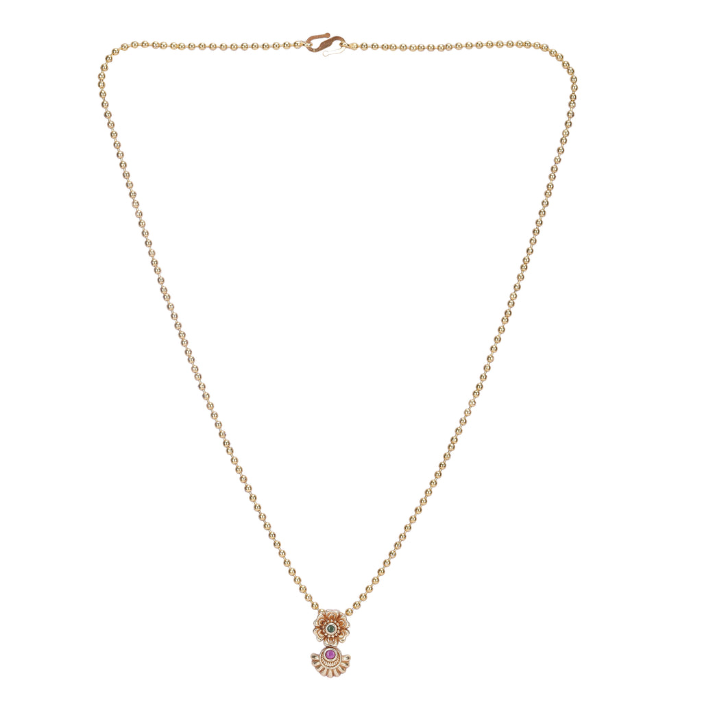 22k Gold Plated Suvarna Mandal Pendant