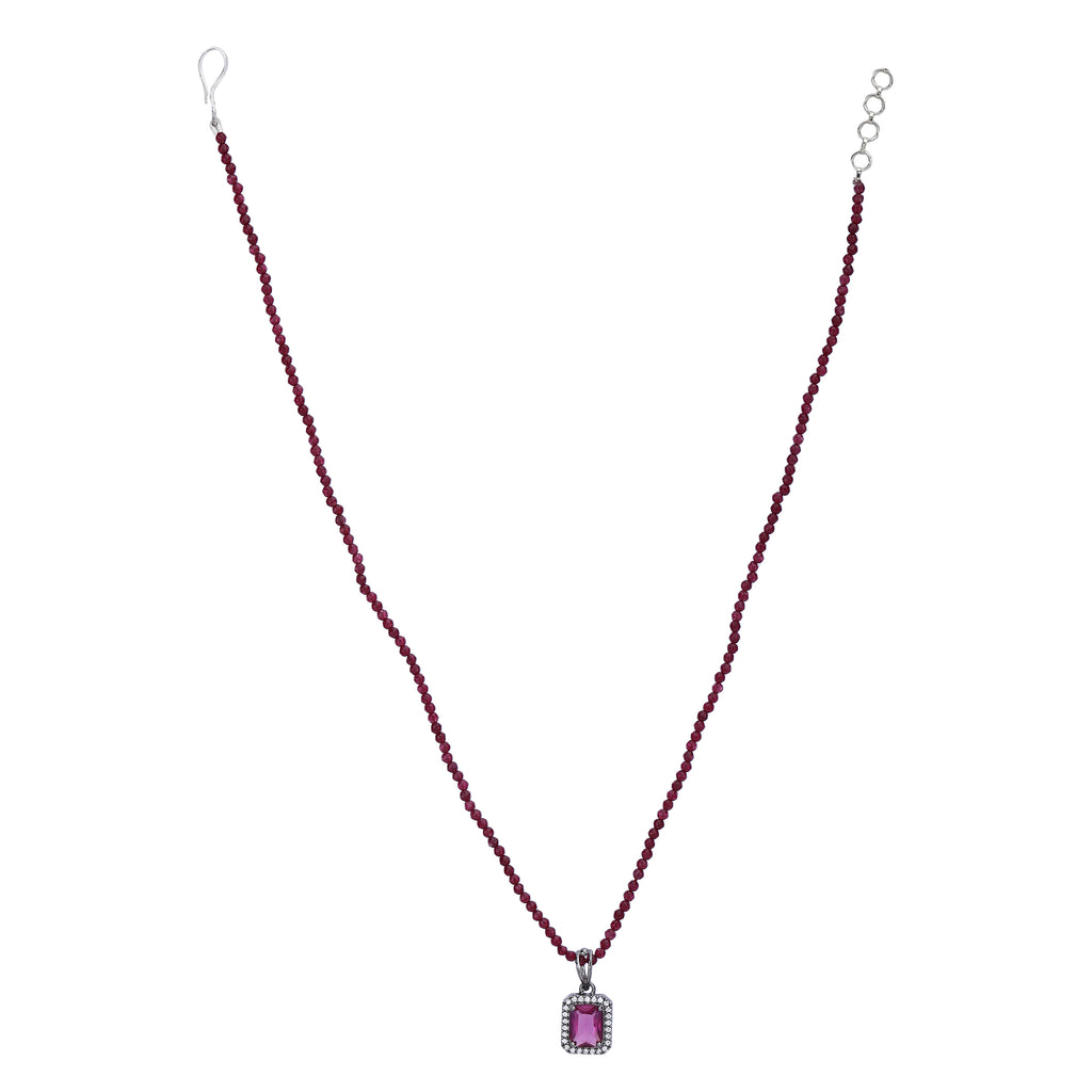 Anika Zircon Pendant Set