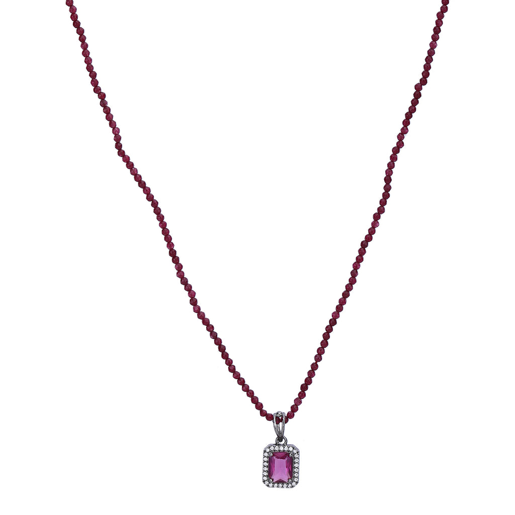 Anika Zircon Pendant Set