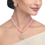 Ujjwal Gold Vishu Pendant Set