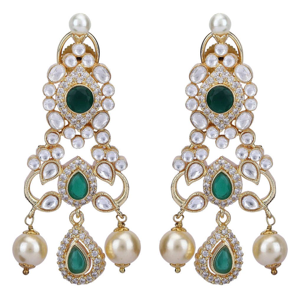 Megha Collection Rahomi Zircon Earring