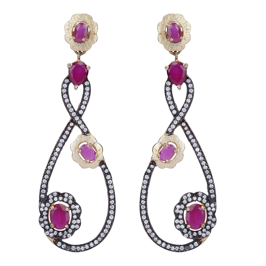 Megha Collection Aashi Zircon Earring