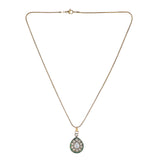 22k Gold Plated Amolya Khushaali Pendant Set