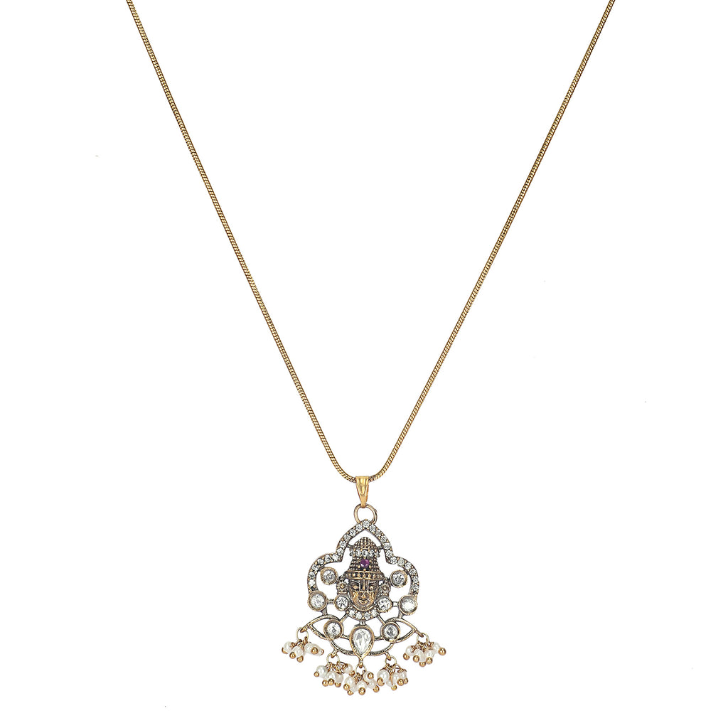 22k Gold Plated Amolya Mandira Pendant