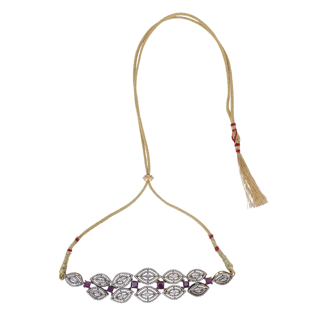 22k Gold Plated Amolya Mayurya Choker Set