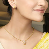 22k Gold Plated Suvarna Mandal Pendant