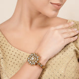 22k Gold Plated Geetika Kundan Bangle