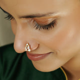 Nalini 22k Gold Plated Nosepin (Clip On)