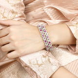 22k Gold Plated Ziya Blossom Bangle