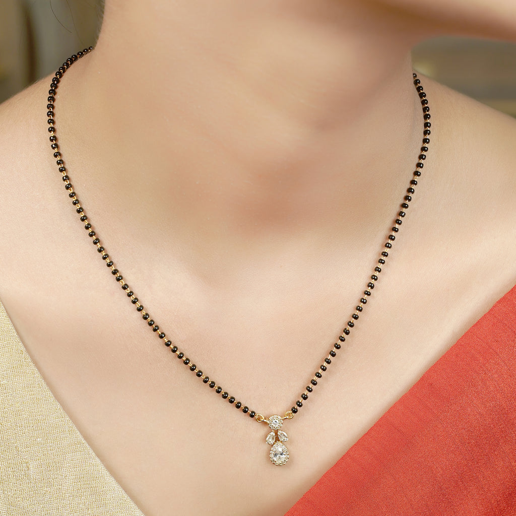 22k Gold Plated Manya Bindura Mangalsutra