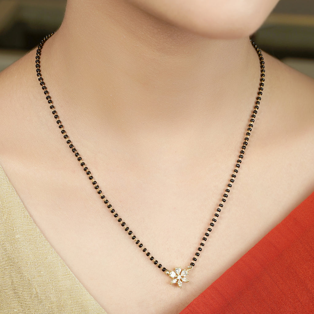 22k Gold Plated Manya Tarika Mangalsutra