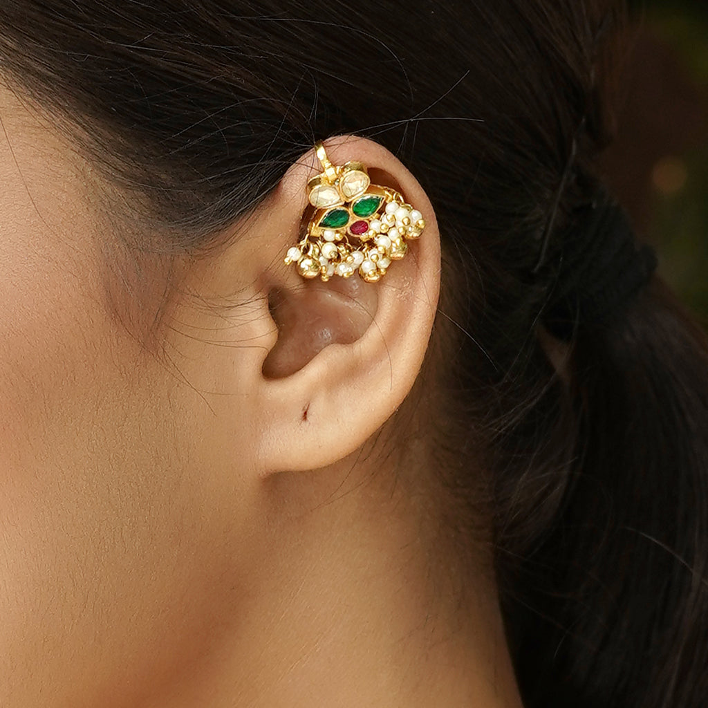 22k Gold Plated Jhalak Earcuff