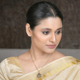 22k Gold Plated Amolya Mandira Pendant