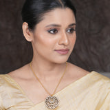 22k Gold Plated Amolya Kalika Pendant