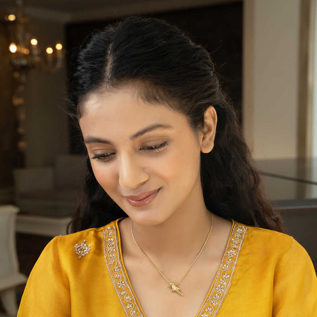 Sparsh 22k Gold Plated  Exclusives Pendant