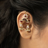 22k Gold Plated Ruby Earcuff