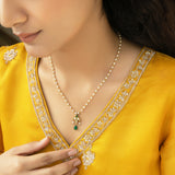 Sparsh 22k Gold Plated Fresh Water PearlPendant