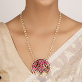 22k Gold Plated Divyam Loraya Necklace