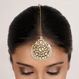 22k Gold Plated Divyam Pavika Tikka