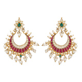 CHANDA KUNDAN NAVYA EARRING