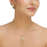 SANKRANTI KUNDAN PENDANT SET