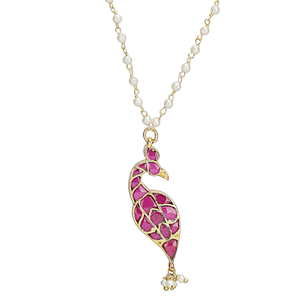 SANKRANTI KUNDAN CHAND PENDANT SET