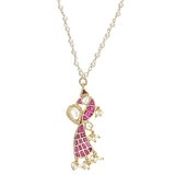 SANKRANTI KUNDAN PINK PENDANT SET