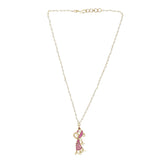 SANKRANTI KUNDAN PINK PENDANT SET