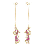 SANKRANTI KUNDAN PINK PENDANT SET
