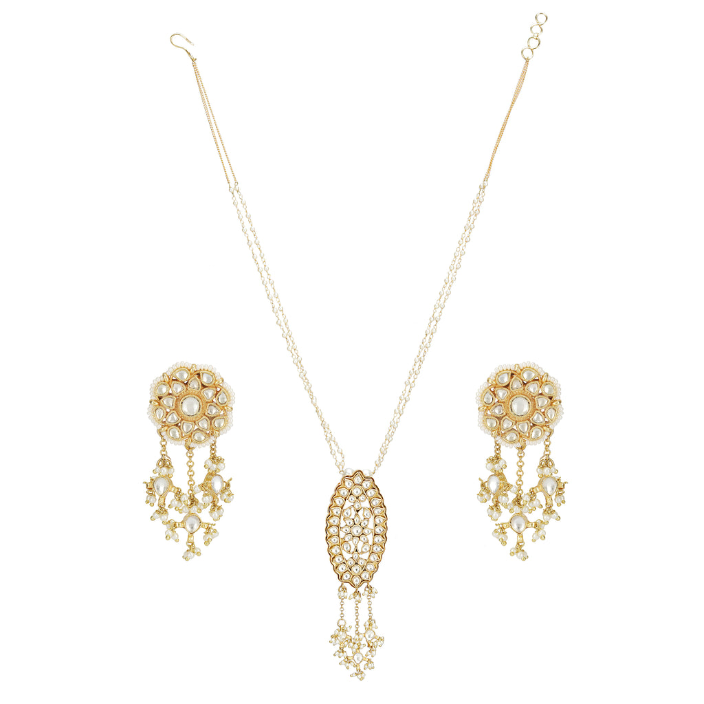 SANKRANTI KUNDAN EXCLUSIVES PENDANT SET