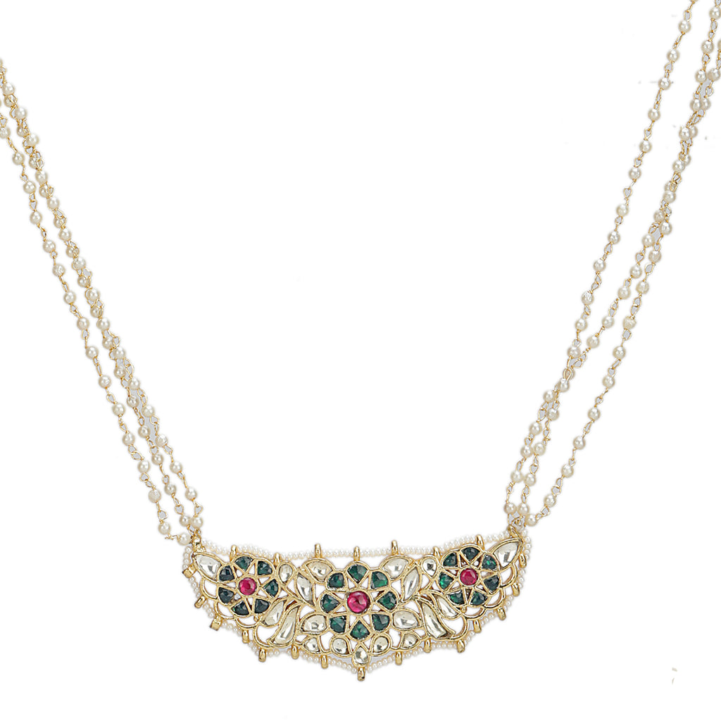 SANKRANTI KUNDAN CHAND EXCLUSIVES PENDANT SET