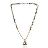 Gold Plated Kundan  Mangalsutra.