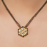 Gold Plated Kundan Nakshatra Mangalsura