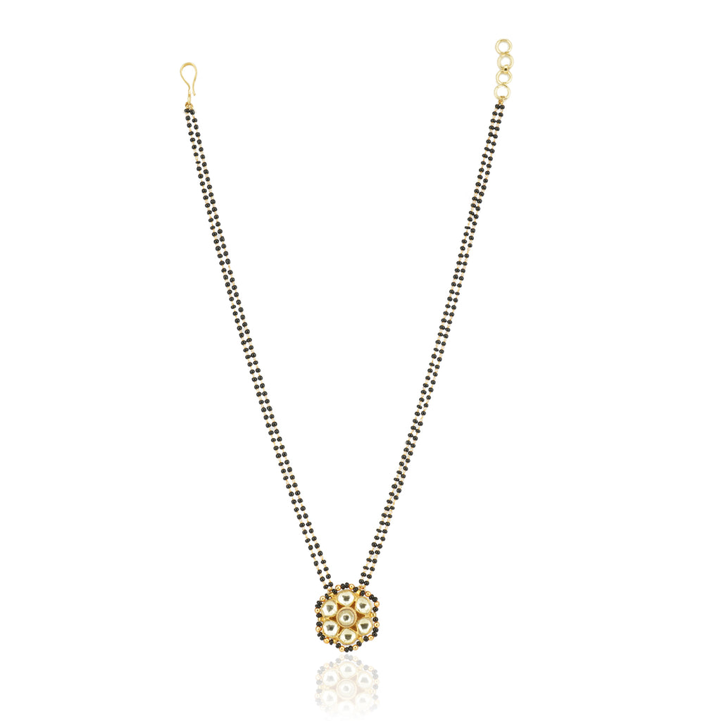 Gold Plated Kundan Nakshatra Mangalsura