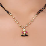 Gold Plated Kundan Mangalsutra.