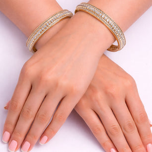 22k Gold Plated Kangan Zarvika Bangle