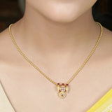 22k Gold Plated Suvarna Kavach Pendant