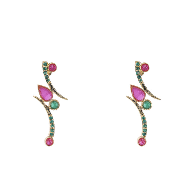 22k Gold Plated Vedika Earring