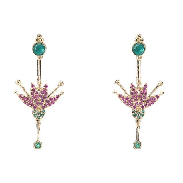 22k Gold Plated Niva Earring