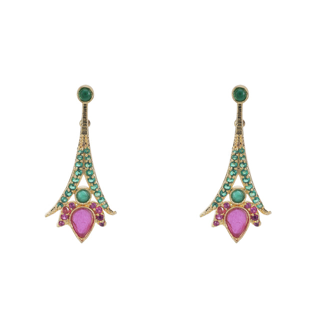 22k Gold Plated Saara Earring