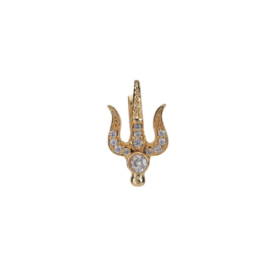 Naamagal 22k Gold Plated Nosepin mehek